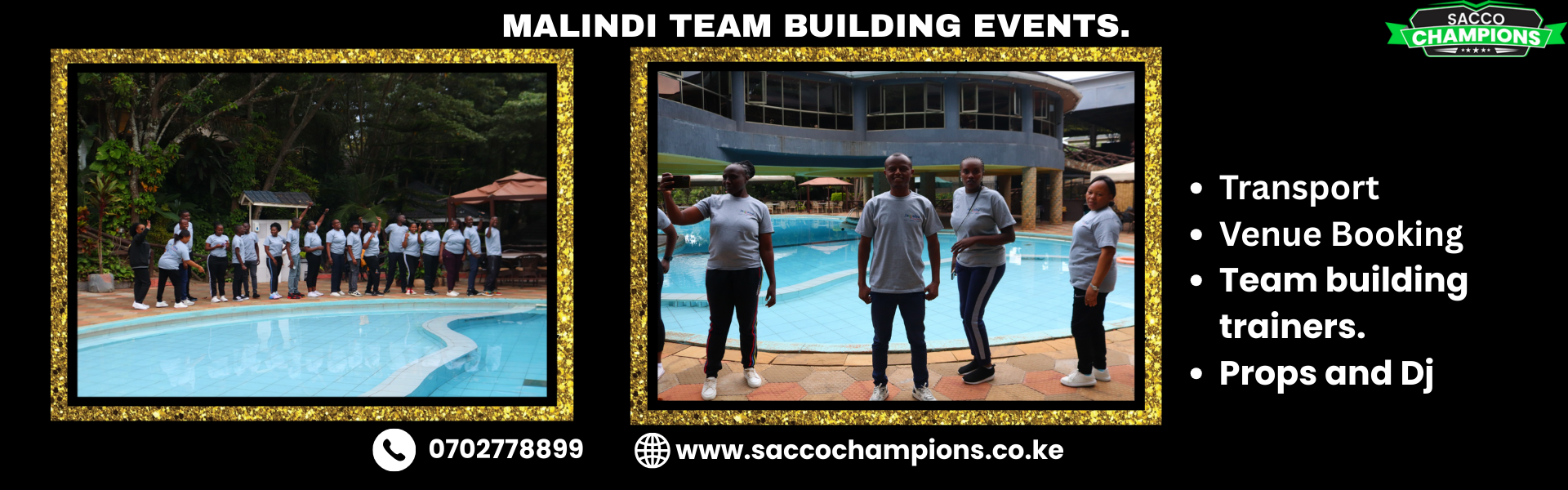 Malindi team building events