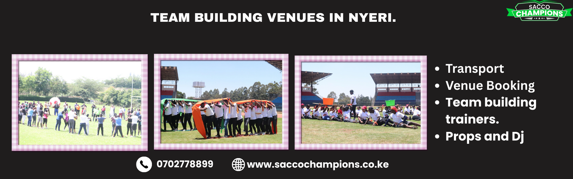 Nyeri Team Building Venues.