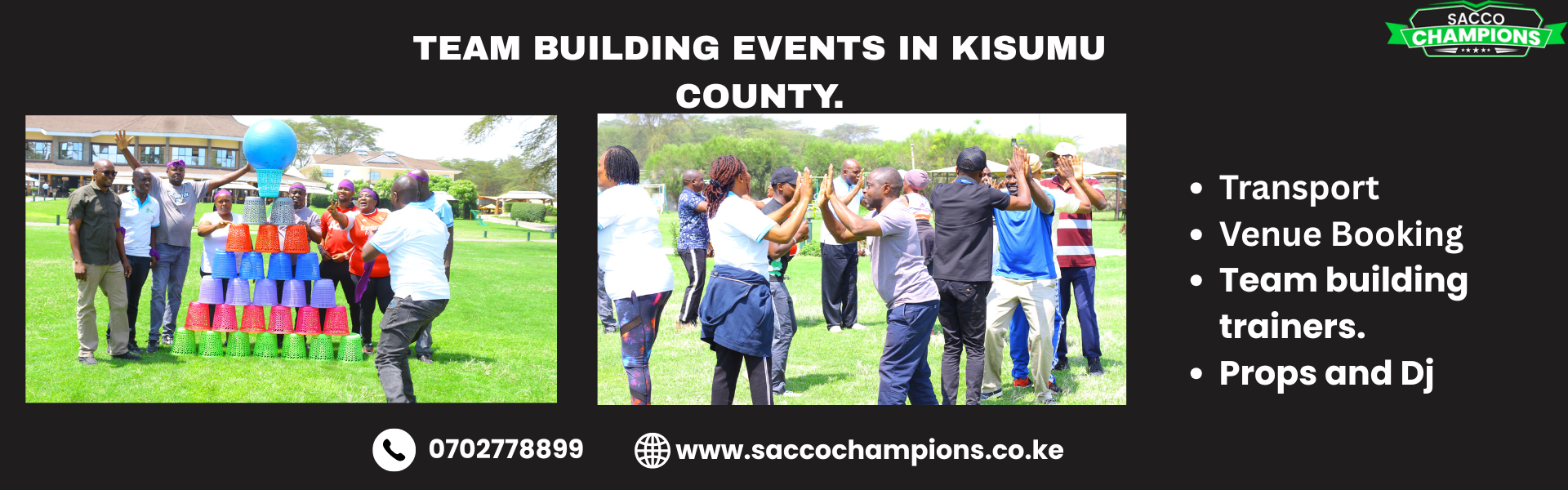 Kisumu Team Building Events.