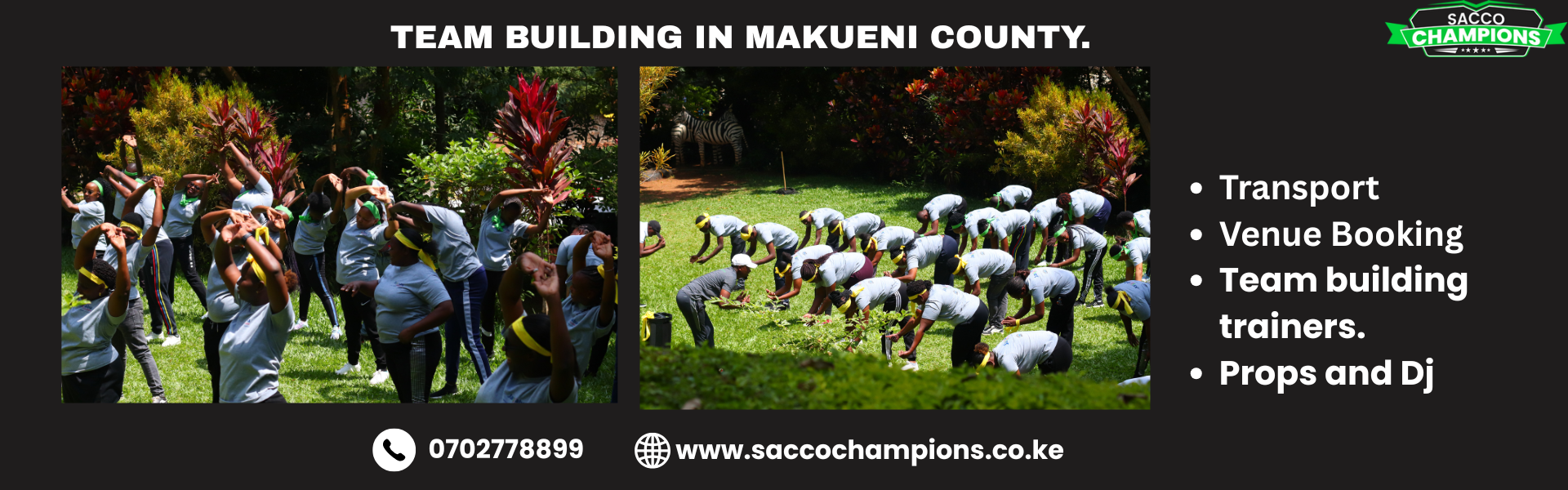 Team Building in Makueni County.